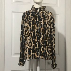 Lisa International Jacket size S Animal Print